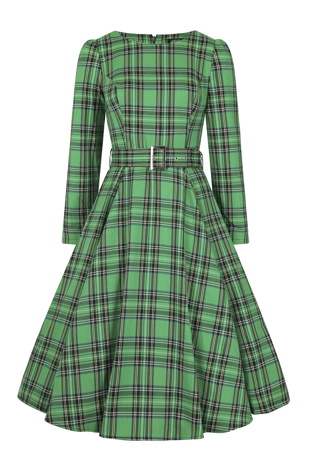 Highland Swing Dress in Green